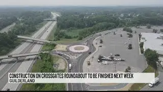 Crossgates roundabout construction to be completed next week