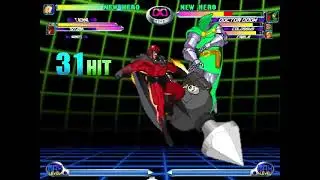 MvC2: Magneto/Tron Quadruple Infinite Combo (Trijump + Rom + Slide + Tag) vs Doom .:6.30.25:.