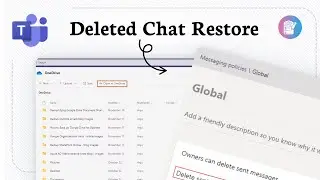 How to find and recover deleted messages in microsoft teams