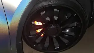 Model Y Vinyl Flares Install (Front  Passenger)