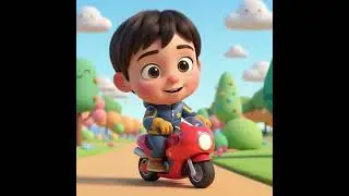 Motoqueirinho Pietro  #infantil #crian&ccedil;a #crian&ccedil;a #desenho #desenhosanimados #cartoon #anima&ccedil;&atilde;o