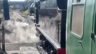 Class U 31806 departing Swanage station for 1640 to￼ Norden