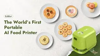 iKoffy EdiBot AI Printer: AI-Powered Portable Full-Color Food Printer