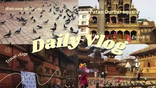 Travelling different temples of lalitpur.