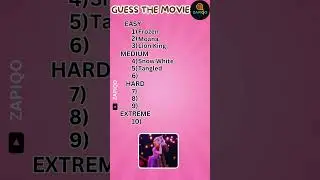 Test Your Disney Movie Knowledge