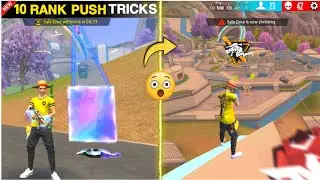 TOP 10 IMPOSSIBLE HIDDEN PLACES IN SOLARA MAP BR RANK || NEW RANK PUSH TRICKS AFTER UPDATE 😱