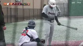 Snowball!! The snowy final three outs of Carson-Newman baseball's DH sweep of Charleston 1-30-26