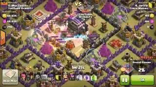 Clash of Clans - Troll War Base Replay