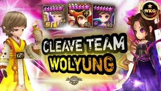 INSANE DMG PUNGBAEK COMBO WITH VANESSA AND WOLYUNG IN RTA SUMMONERS WAR