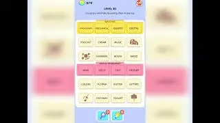 Word Merge Level 30 Solution Answer Walkthrough