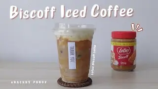 Lotus Biscoff Iced Coffee Using Instant Coffee l Biscoff Latte Recipe