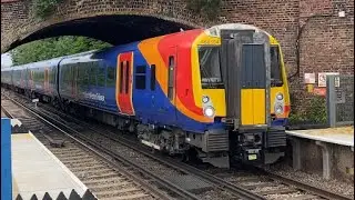 Class 458 Juniper | 458504 + 458514 | South Western Railway | Feltham | 03/06/22