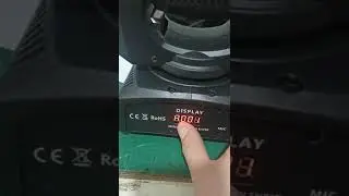 UKing Moving Head Lights connected by DMX controller (B279)
