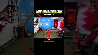 Ranking IShowSpeed Human Balloon Challenge Funniest Moments 😂 #ishowspeed #funnyshorts #challenge