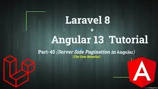 Pagination in Angular | Server Side Pagination | ng Bootstrap | Laravel Angular Tutorial | Part-45