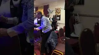 ￼Right hand of fellowship service.