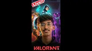 Valorant LIVE | 1080x1920 Vertical Mobile Stream #shorts