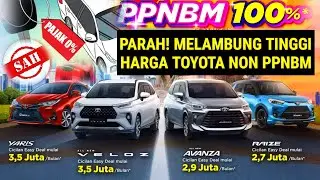 Daftar Harga Mobil Toyota Non PPNBM Per Januari 2022! Waoooooo,Naik Dari 30 Jutaan Hingga 40 Jutaan