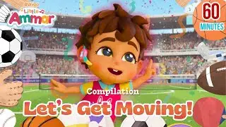 Little Ammar 🎥 Let&rsquo;s Get Moving! 🏃&zwj;♂️ Sports and Giggles | From the Makers of Omar & Hana | Durioo+