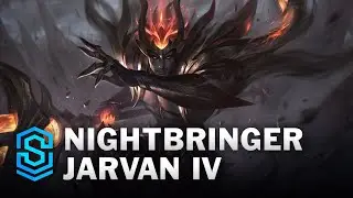 Nightbringer Jarvan Skin Spotlight - League of Legends