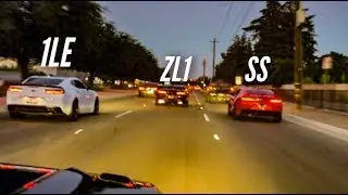 Camaros Gang Up On My Mustang