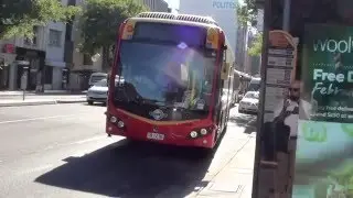 Bus Congestion caused by Long Dwell Time Greater Adelaide Video Feb 2016