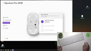Как управлять функцией Easy Switch на Logitech M750