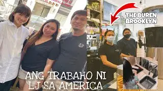 Trabaho ni LJ Reyes sa Brooklyn New York | Aki and Summer new achievement together ❤️