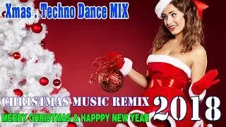 Christmas Techno Dance Music Mix - Merry Christmas Remix &hearts; 2018
