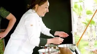 La Caravane Tomato Syngenta du Go&ucirc;t parcourt Chtouka avec Chef Myriam