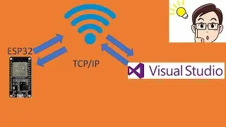 Send and receive data ESP32 VisualBasic.net with WiFi communication