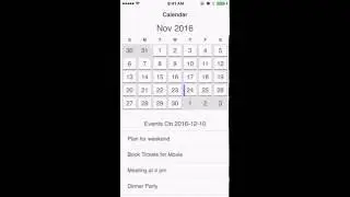 IonicCalendar
