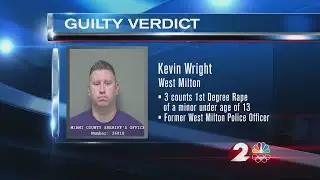 Former West Milton police officer convicted in rape of minor