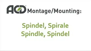Spindel / Spirale / Spindle / Spindel
