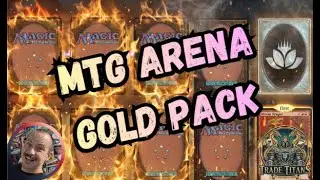 Opening a GOLD Pack - MTG Arena
