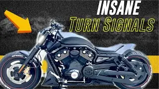Coolest Turn Signals for Motorcycle #motorcycle #vrod #harleydavidson #bike #sportster
