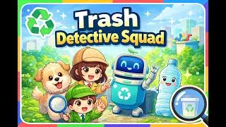 The City Is in Trouble! ♻️ Trash Detective Squad Saves the Day