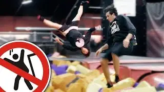 Trampolin Challenge | CrispyRob feat. Julien Bam