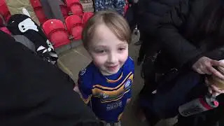 Six-year-old dominates Eco-Power Stadium as Doncaster RLFC beat Newcastle Thunder | That David Vlog 