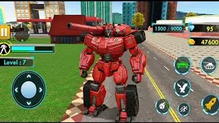 Multi Robot Transformer Tank Robot War Games 2025 Part 2 - Android Gameplay
