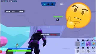Playing 1v1.LOL until I run into a cheater...