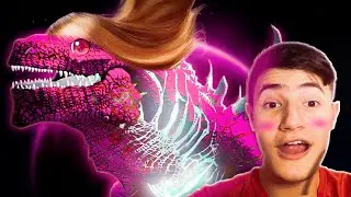 ENCONTRAMOS A GIRL GODZILLA! ELA É MUITO LINDA E FORTE! ARK 3 EM 1
