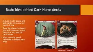 Arkham Horror LCG Deckbuilding Guide: Dark Horse
