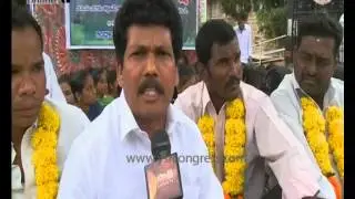 VSP : Araku YSRCP MLA K. Sarveshwara Rao Hunger strike on Bauxite mining permission - 10th Nov 2015