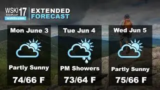 WSKI Latest Local Forecast and Trail Conditions June 1st 2024