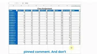 I built a Class Assignment tracker in 90 seconds on Excel! 🤯.  #shorts