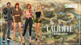 The Sims 4 | Townie Makeovers Ft. The Caliente Household
