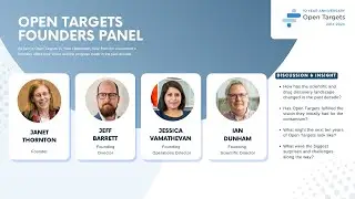 10 Years of Open Targets: Founders Panel