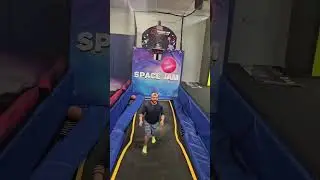 Space Jam Dunk & Foam Pit Fun: Epic Fails & Big Jumps!