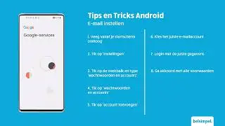 Tips & Tricks - Android: E-mail instellen